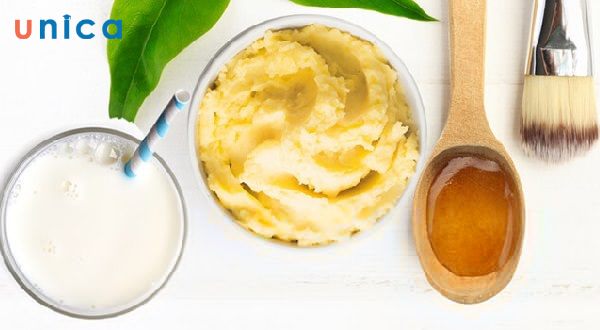 10 cách làm mặt nạ khoai tây mật ong dưỡng da đẹp không tì vết