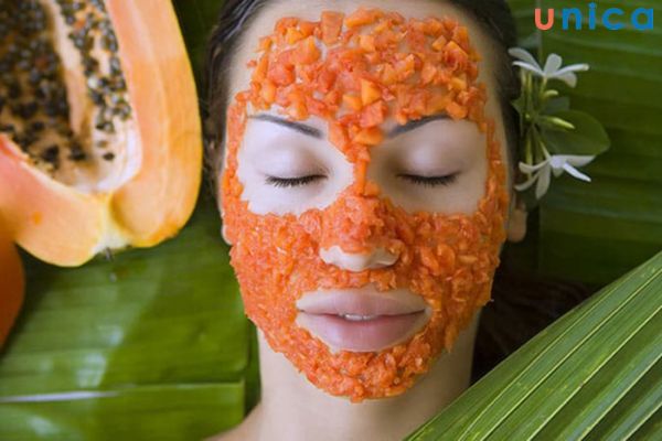Mặt nạ trị thâm mụn tại nhà từ trái đu đủ giúp làm giảm vết thâm mụn hiệu quả