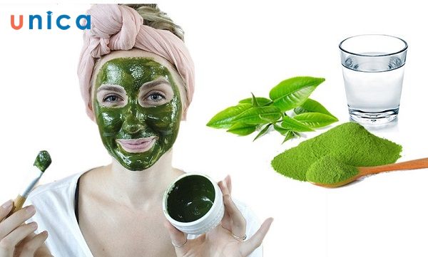 Mặt nạ trà xanh lột mụn cám
