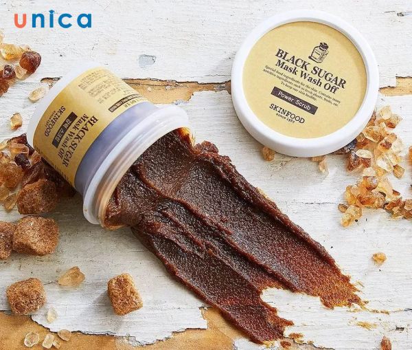 Mặt nạ lột mụn Skinfood Black Sugar Mask Wash Off