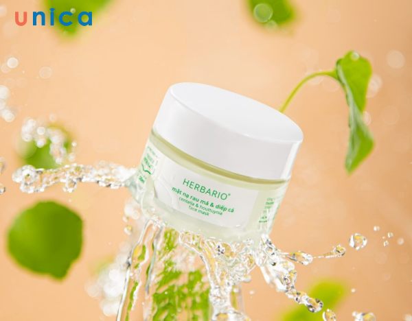 Thành phần chính của mặt nạ rau má