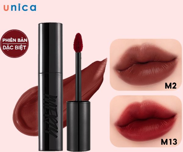 Merzy Noir In The Mellow Tint sở hữu tông màu đỏ trầm siêu cuốn hút