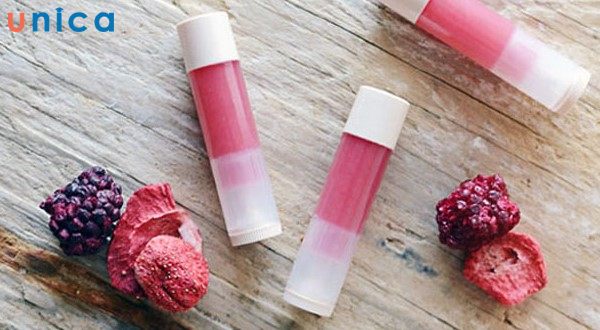 Son dưỡng môi tự nhiên từ trái mâm xôi