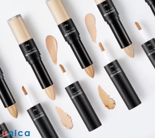Thiết kế cùa The Face Shop Concealer Dual Veil được đánh giá là đẹp mắt với hai đầu