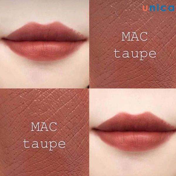 Son màu cam đất đẹp MAC Matte 616 Taupe