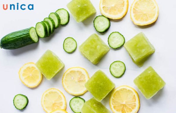 Trị nhờn da bằng dưa leo và chanh tươi