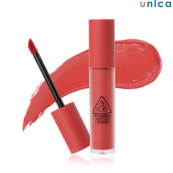 3CE Soft Lip Lacquer Explicit cho nàng đi học, đi chơi đều phù hợp