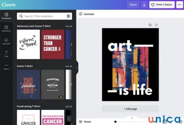Làm thiết kế freelancer trên Canva