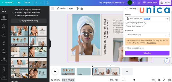 Lưu slide về máy