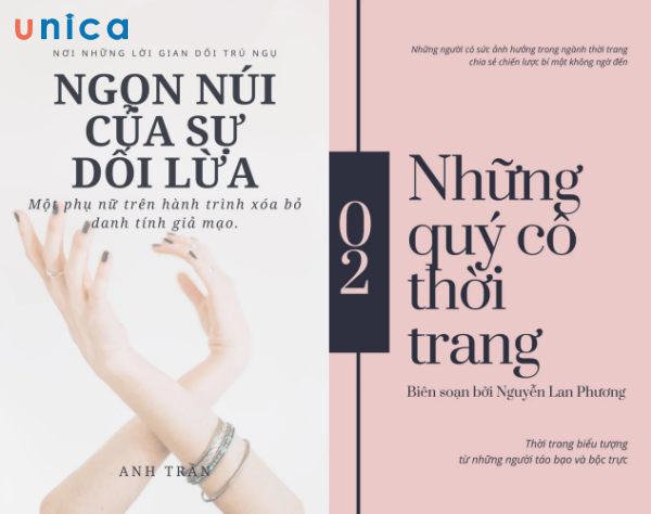 Mẫu bìa sách đẹp được thiết kế từ Canva