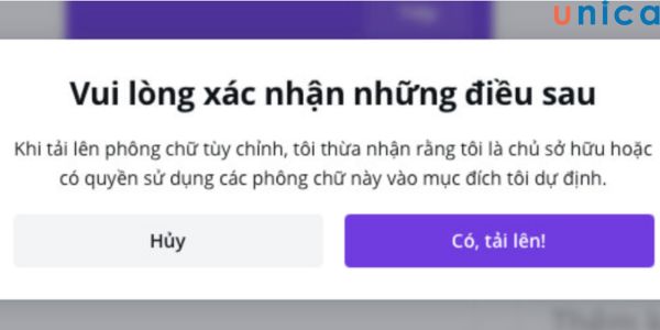 Xác nhận những thông tin có liên quan để đảm bảo vấn đề bản quyền