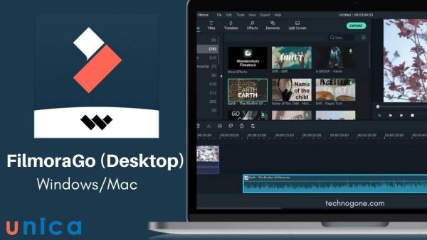 FilmoraGo có số lượng công cụ chỉnh sửa đa dạng, hiệu ứng đa dạng giúp nâng cao chất lượng video