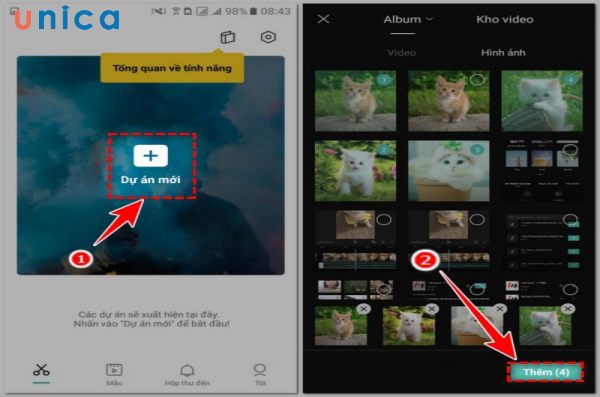 Thêm dự án mới