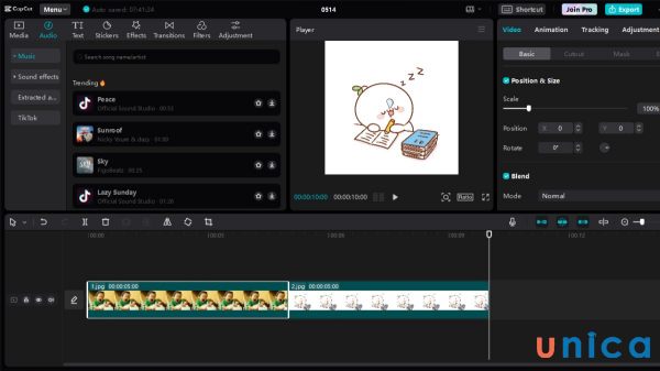 Lưu video về máy sau khi đã chỉnh sửa