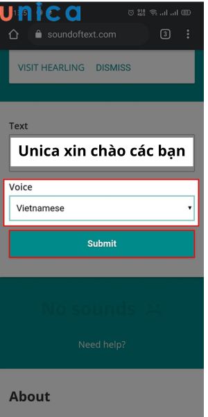 Chuyển ngôn ngữ từ English sang Vietnamese
