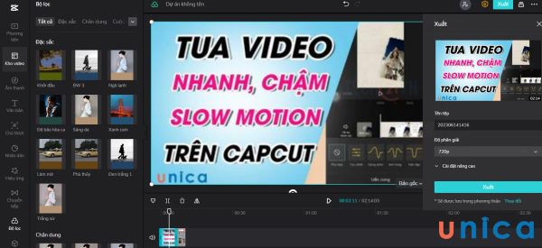 Cách lưu video capcut về máy tính