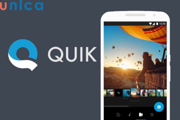 Ứng dụng chỉnh màu video Quik