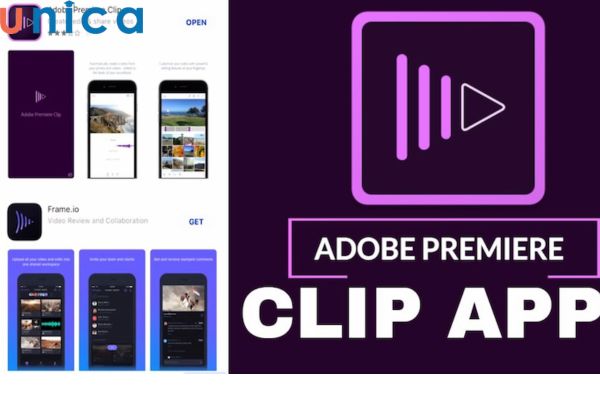 Ứng dụng Adobe Premiere Clip được sử dụng phổ biến nhất hiện nay.