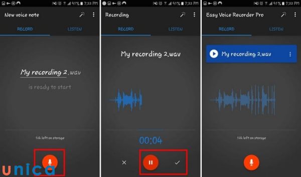 Smart Voice Recorder sở hữu những tính năng vượt trội