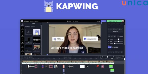 Kapwing được ví như tông đơ video bởi khả năng cắt video ấn tượng