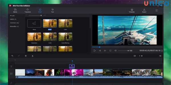 Phần mềm tạo video từ ảnh và nhạc tốt nhất MiniTool MovieMaker