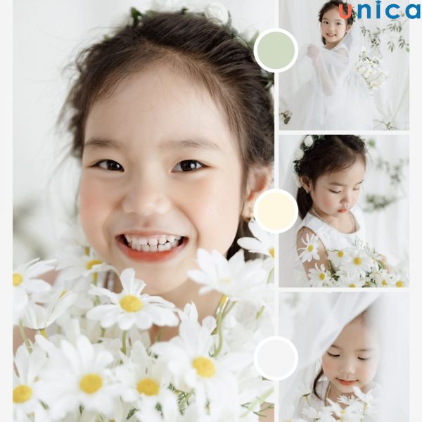 Chụp hình theo chủ đề hoa xinh