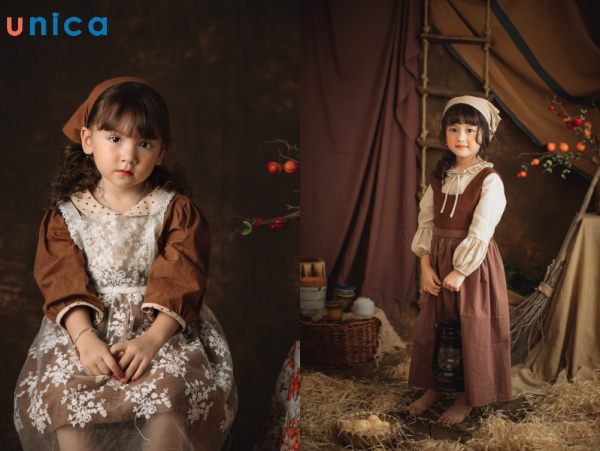 Concept Vintage (Đặc Biệt) cho bé gái