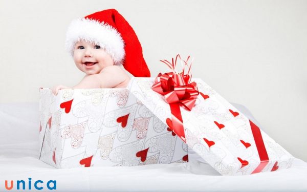 Chụp hình trẻ sơ sinh mùa noel