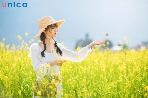 Concept chụp ảnh với các loại hoa các mùa