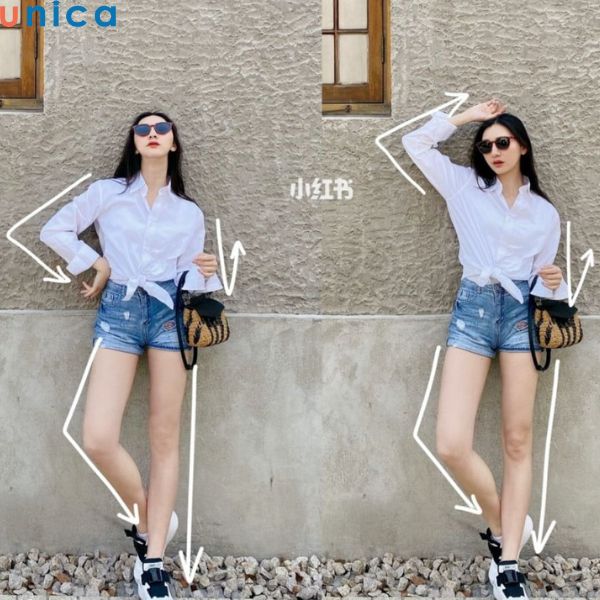 Tạo dáng với một điểm tựa