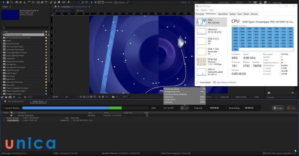 Lưu và chia sẻ dự án trên After Effects