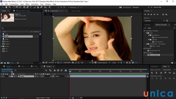 Tạo và lưu lại Preset để sử dụng lại trong các dự án khác