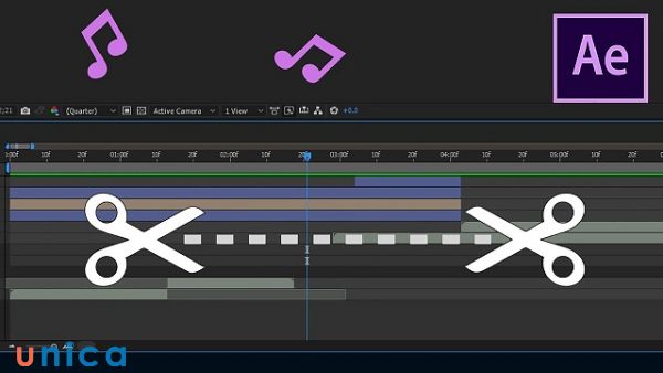 Cắt video trong After Effects
