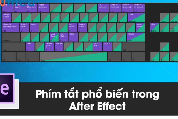Phím tắt trong quá trình làm việc với Layer