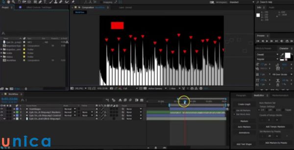 Cách tạo hiệu ứng âm thanh trong After Effects