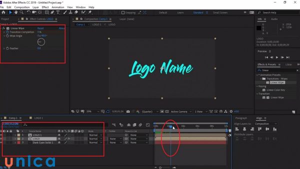 Lưu ý sử dụng khi sử dụng After Effects