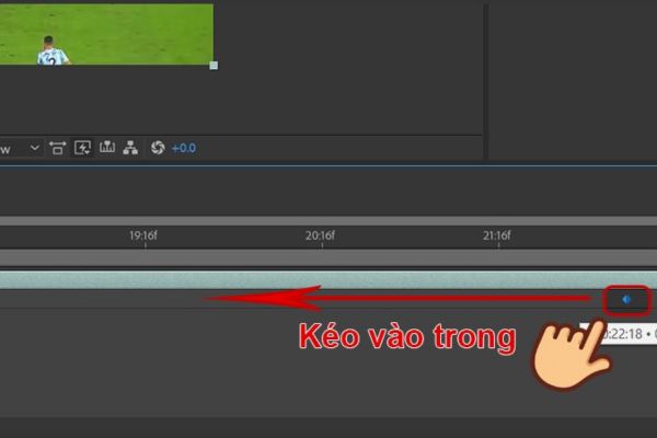 Đặt dấu chấm xanh vào vị trí tốc độ mong muốn