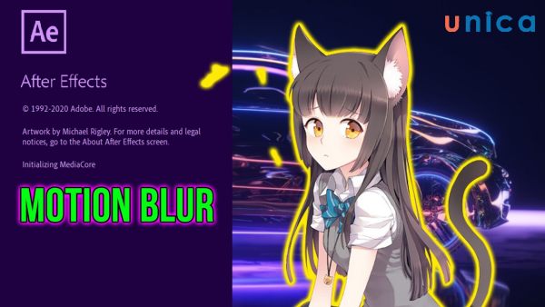 Tính năng Motion Blur trong Adobe After Effects