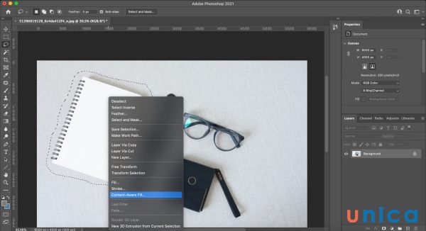 Khi xóa nền video bằng After Effect, bạn có thể dùng lệnh Edge Blend trong Content-Aware Fill