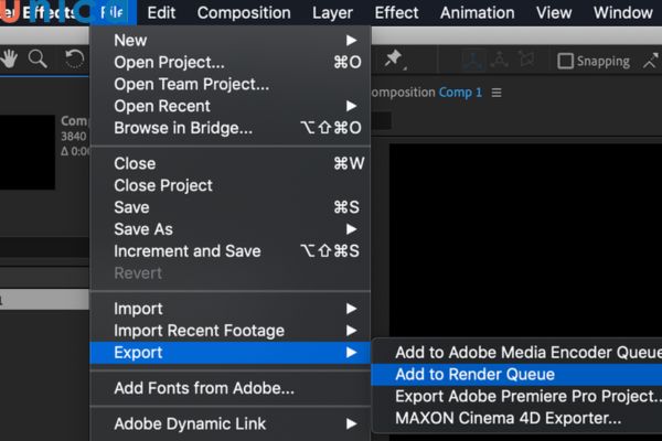 Lưu ý khi render video After Effect bạn cần ghi nhớ