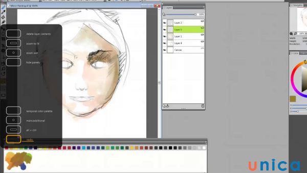 Một trong những điểm nổi bật của Corel Painter Lite là sở hữu 16 danh mục và 97 loại cọ vẽ khác nhau