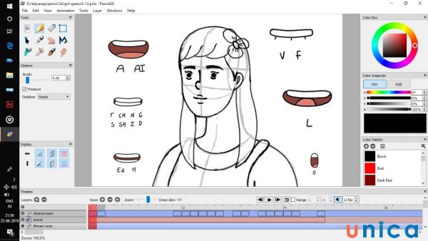 Pencil2D là một phần mềm vẽ anime trên máy tính theo dạng 2D truyền thống