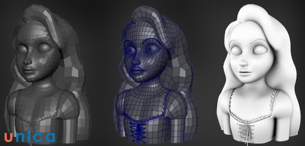 Texturing là tô màu và tạo chất liệu cho các vật thể sống động hơn