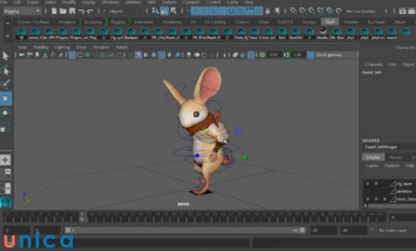 Tạo chuyển động trong phim hoạt hình 3D