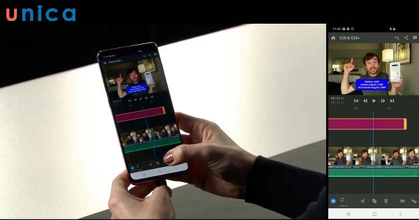 Adobe Premiere Rush dành cho nền tảng iOS 12.0 trở lên hoặc Android (tùy điện thoại)
