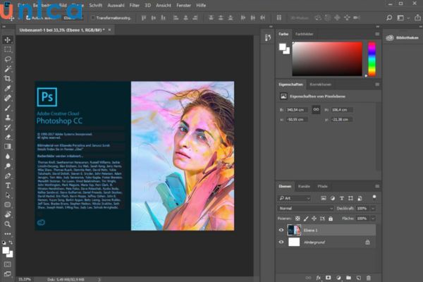 Phần mềm Adobe Photoshop thường được dùng trong Post Production Photography