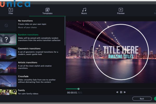 Phần mềm Movavi Slideshow Maker hỗ trợ làm video chất lượng cao