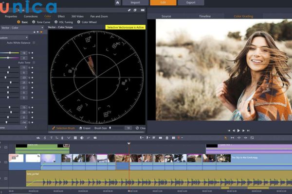 Phần mềm Pinnacle Studio có đa dạng công cự giúp bạn làm phim nhanh và đẹp