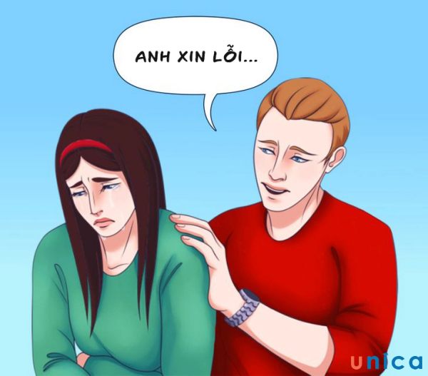 Chủ động xin lỗi khi cãi nhau xảy ra