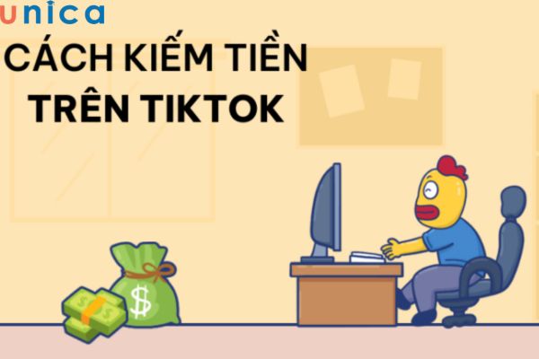 Kiếm tiền trên TikTok nhờ các sản phẩm số